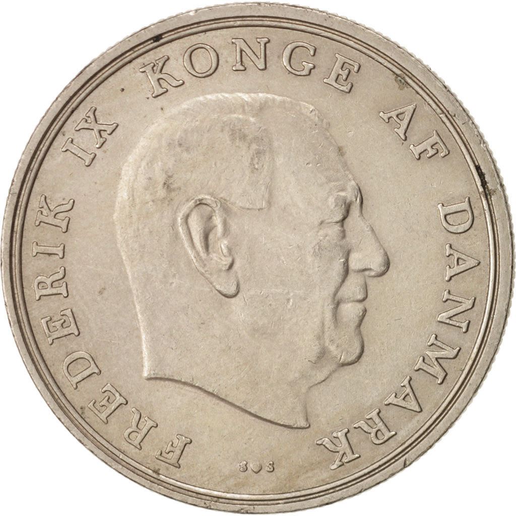 Denmark | 5 Kroner Coin | Frederik IX | Km:853 | 1960 - 1972