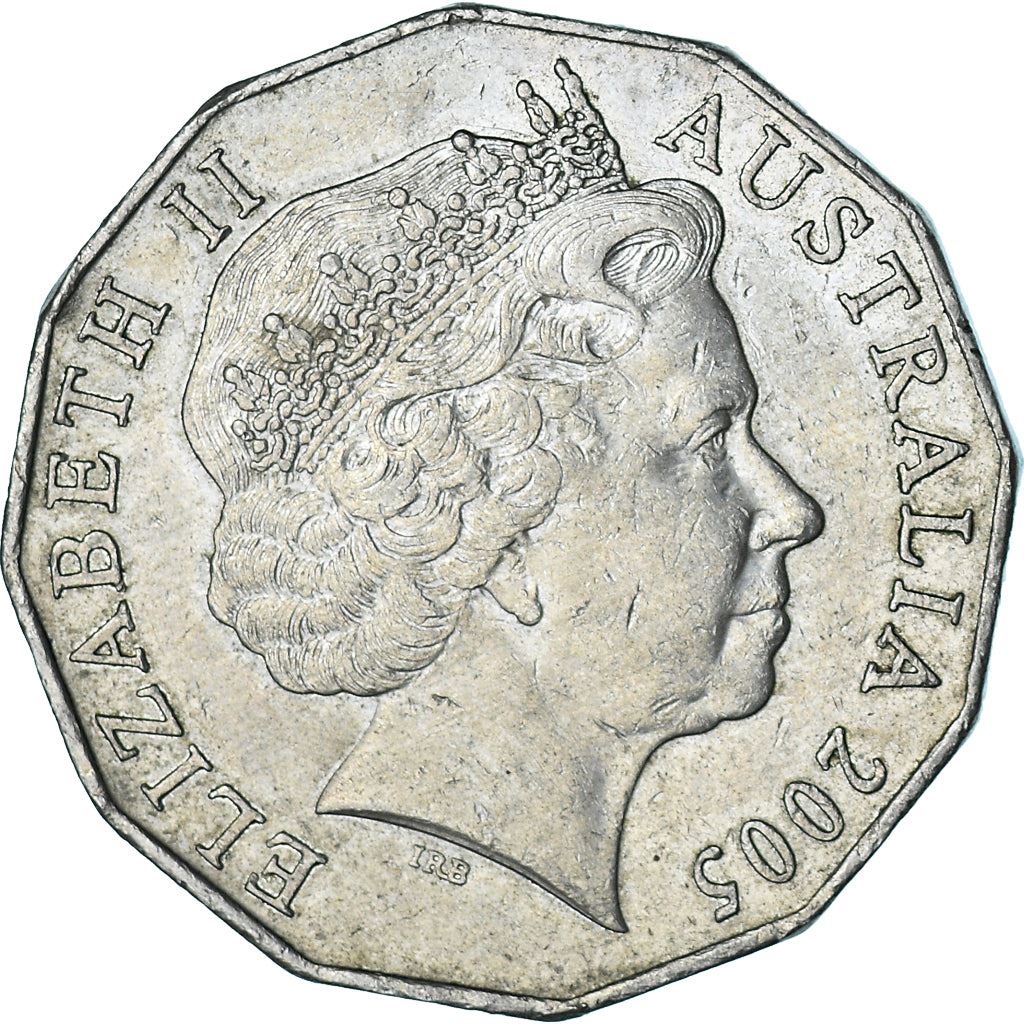 Australia | 50 Cents Coin | End of World War II | Km:746 | 2005