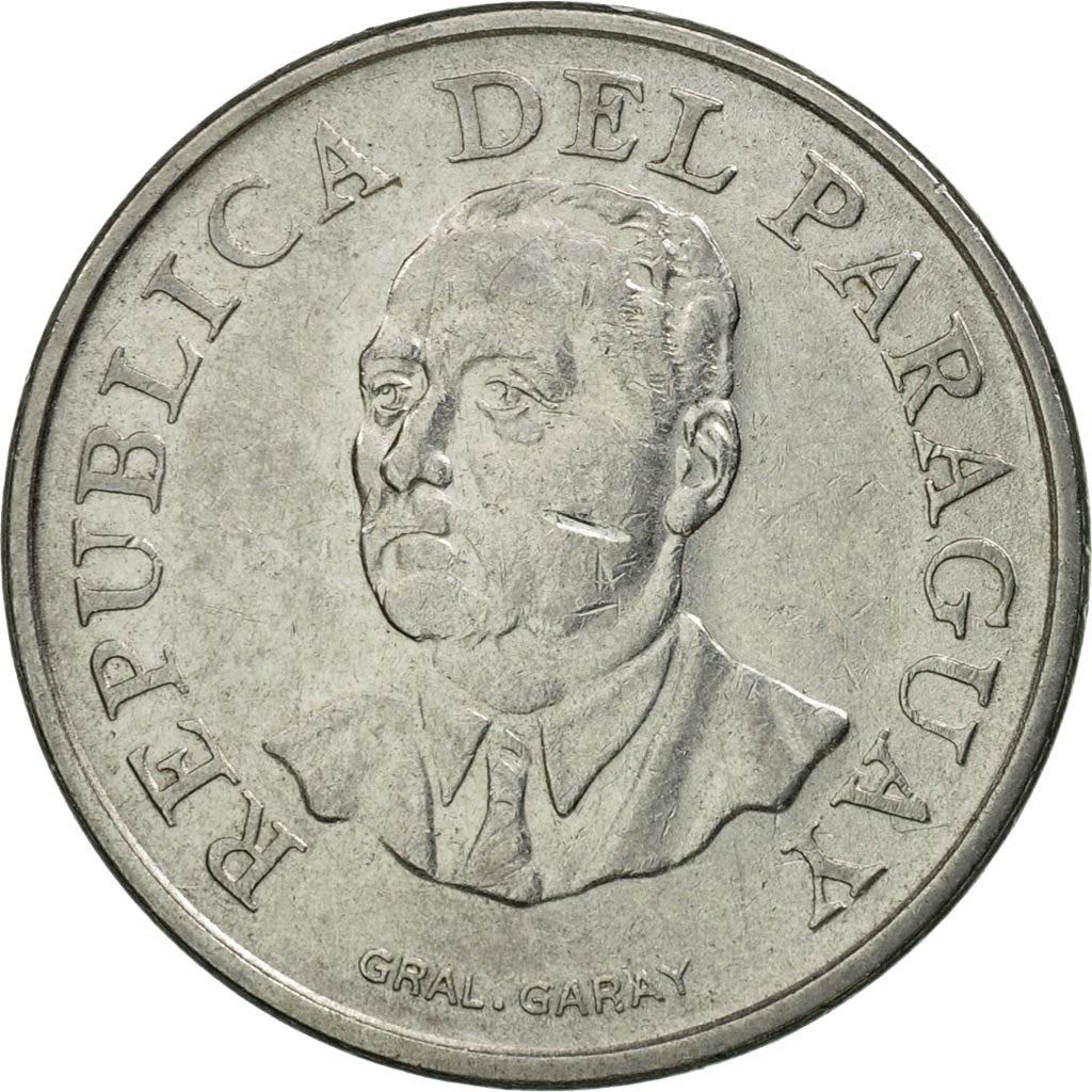 Paraguay | 10 Guaranies Coin | General Garay | Km:153 | 1975 - 1976