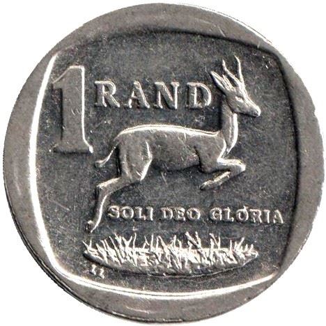 Sydafrika 1 Rand Afurika Tshipembe - iSewula Afrika Mynt KM490 2006 - 2018