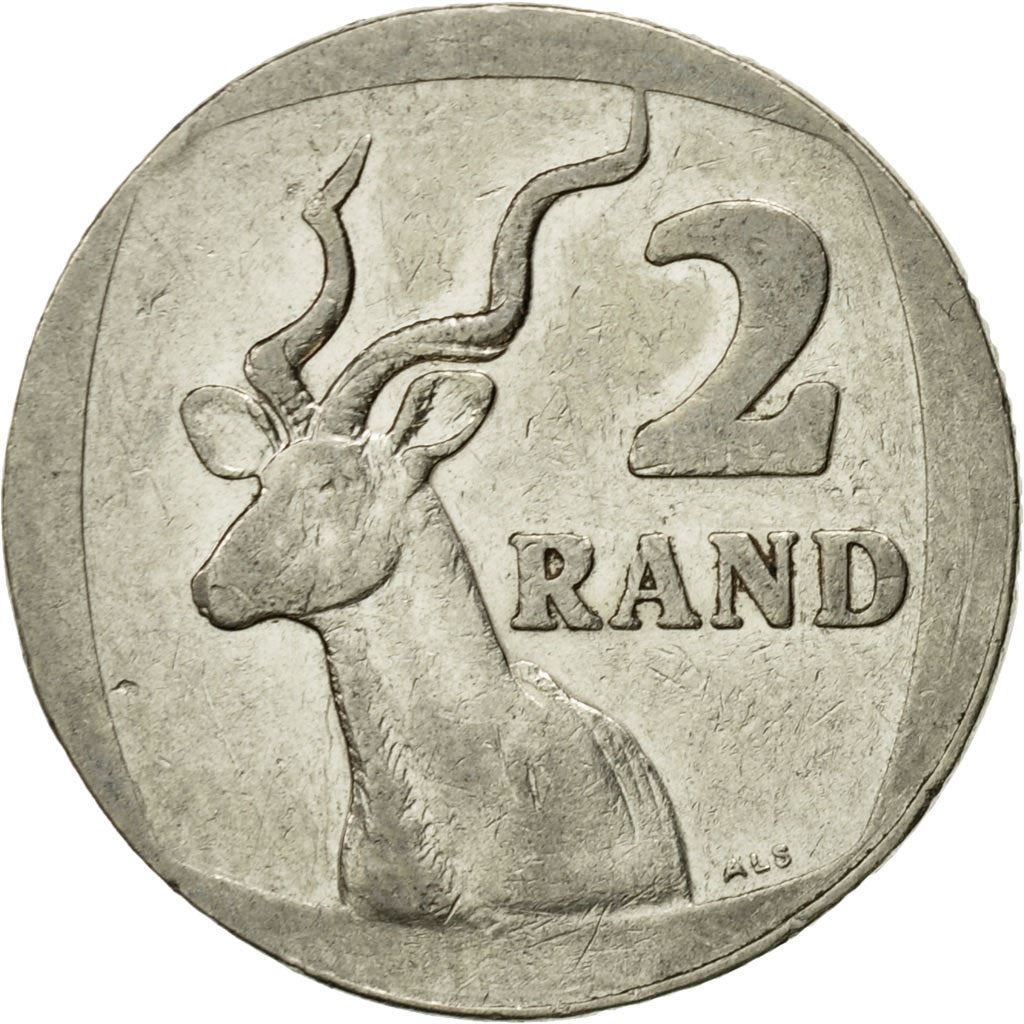 South Africa 2 Rand Coin | Xhosa Legend - UMZANTSI AFRIKA | KM165 | 1996 - 2000