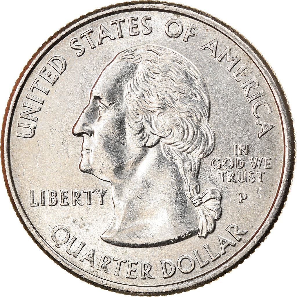 United States | 1/4 Dollar Coin | Nebraska | Km:383 | 2006