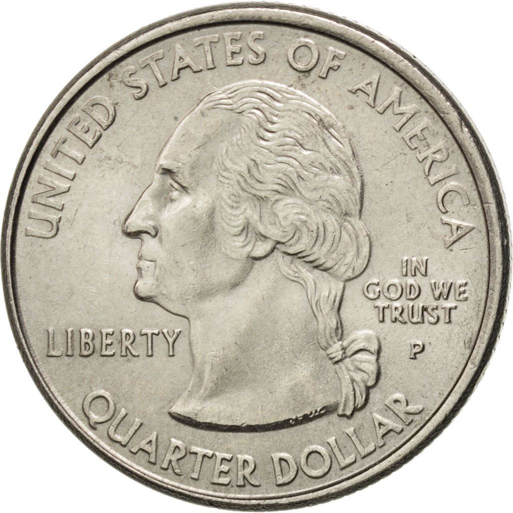 United States | 1/4 Dollar Coin | Rhode Island | Km:320 | 2001