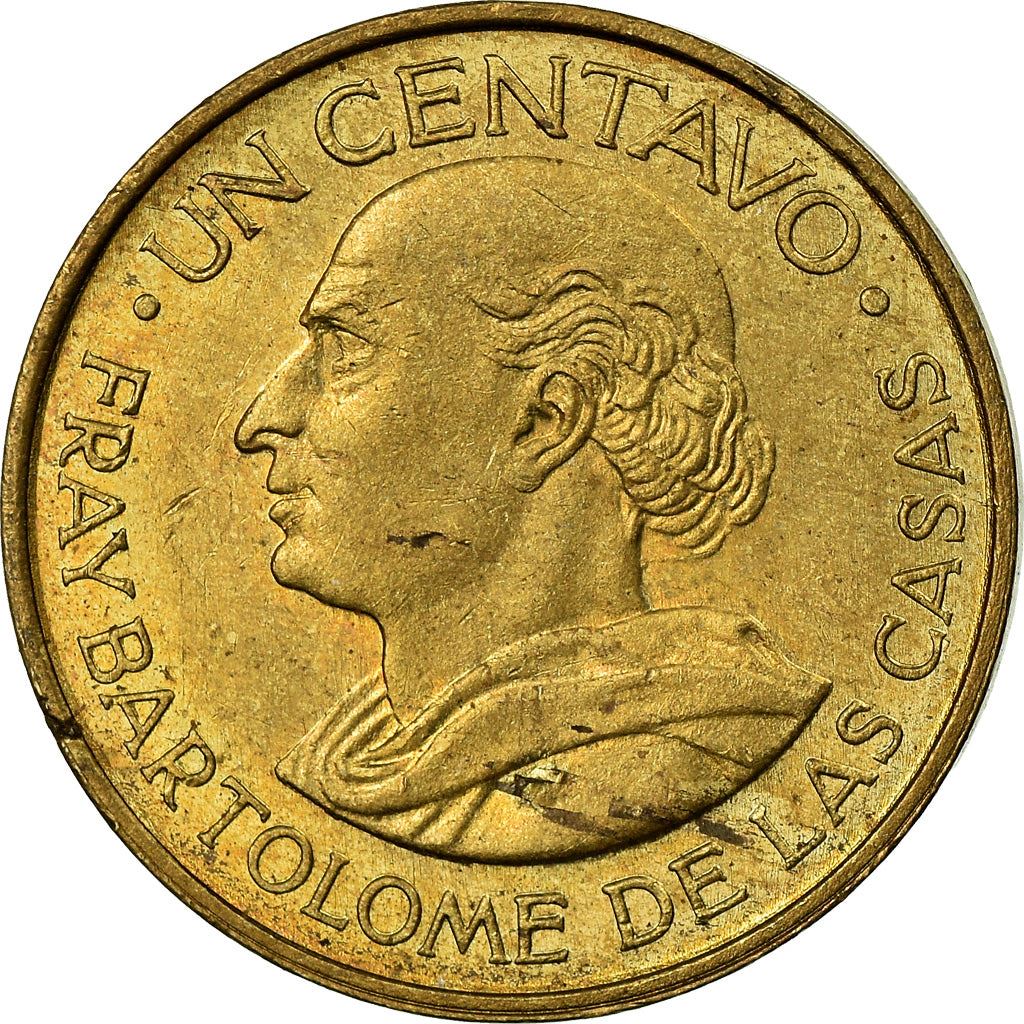Guatemala | 1 Centavo Coin | Fray Bartolomé | KM:260 | 1958 - 1964