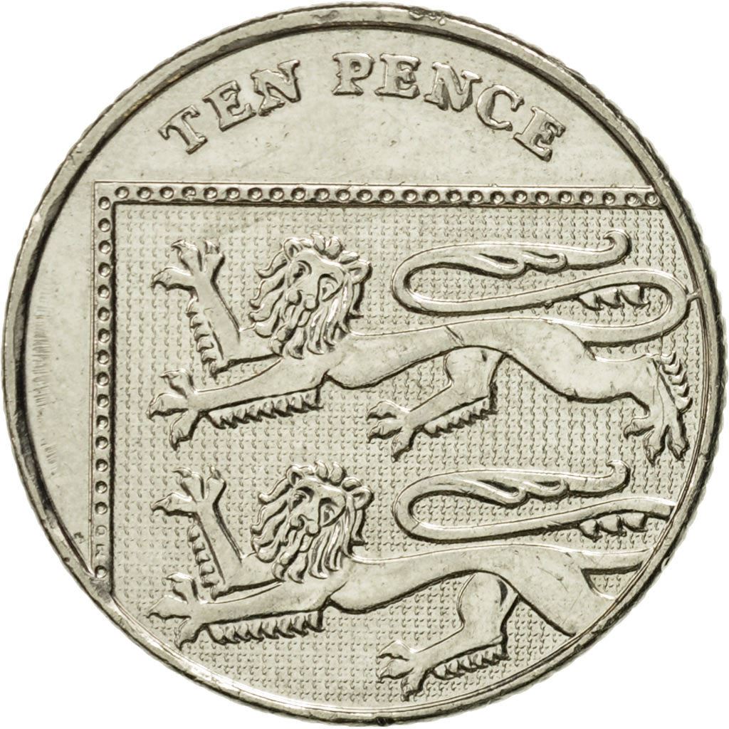 United Kingdom | 10 Pence Coin | Elizabeth II | Km:1110D | 2011 - 2015