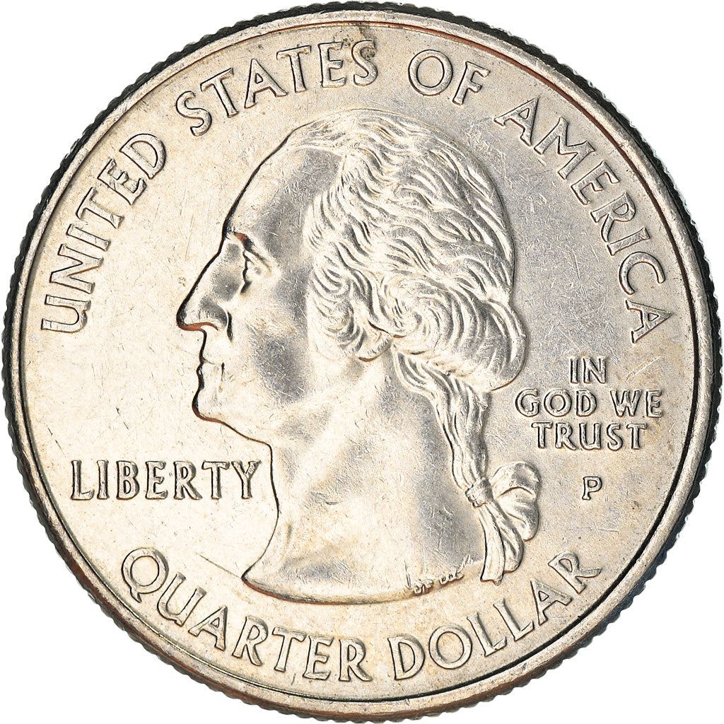 United States | 1/4 Dollar Coin | Wisconsin | Km:359 | 2004