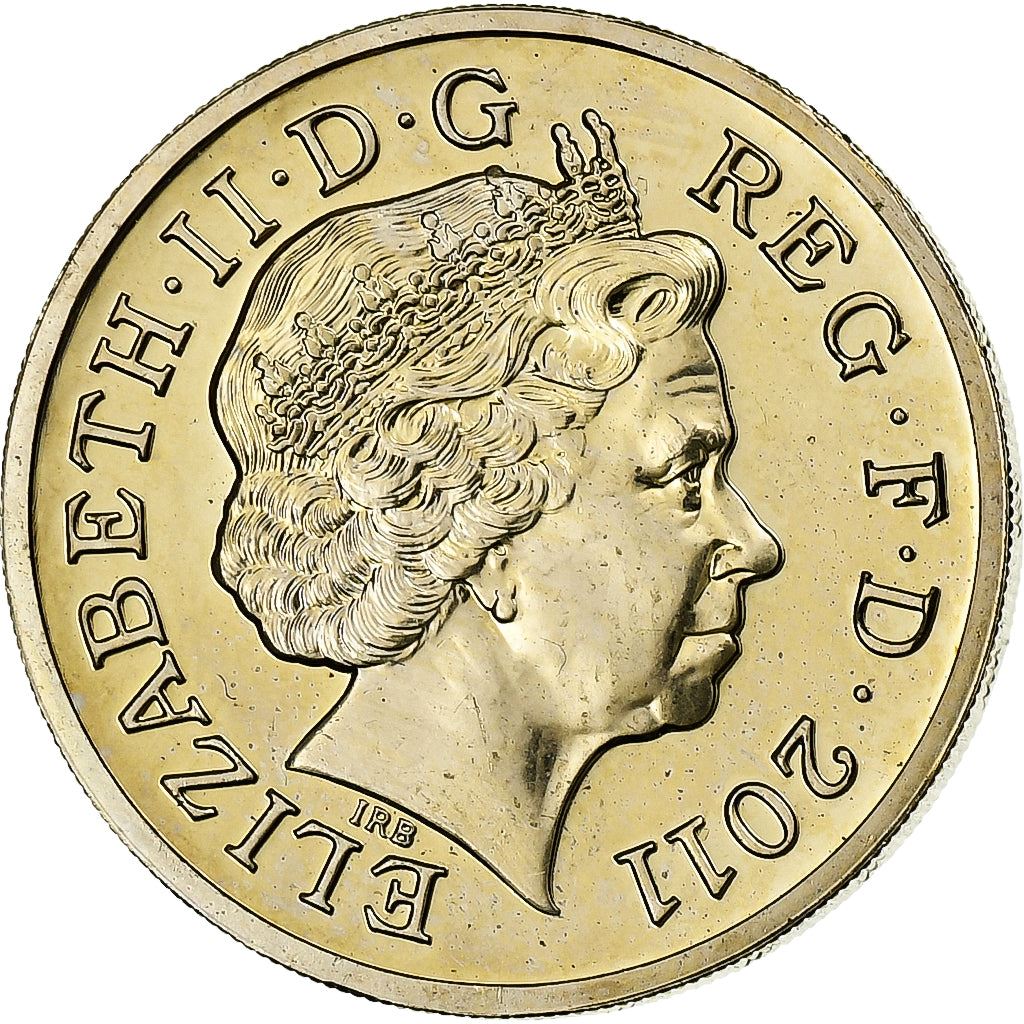 United Kingdom | 1 Pound Coin | Edinburgh | KM:1197 | 2011
