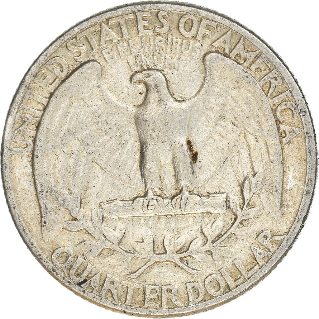 アメリカ合衆国 | 1/4ドル硬貨 | ジョージ・ワシントン | KM:164 | 1932年 - 1964年