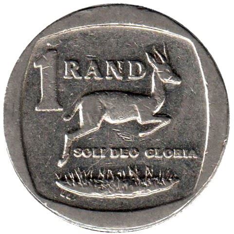 South Africa 1 Rand iNingizimu Afrika - uMzantsi Afrika Coin KM333 2004 - 2016