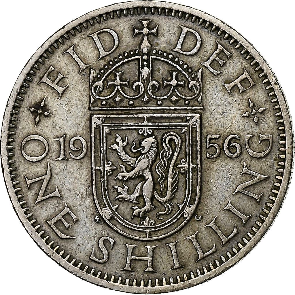United Kingdom | 1 Shilling Coin | Elizabeth II | Km:905 | 1954 - 1970