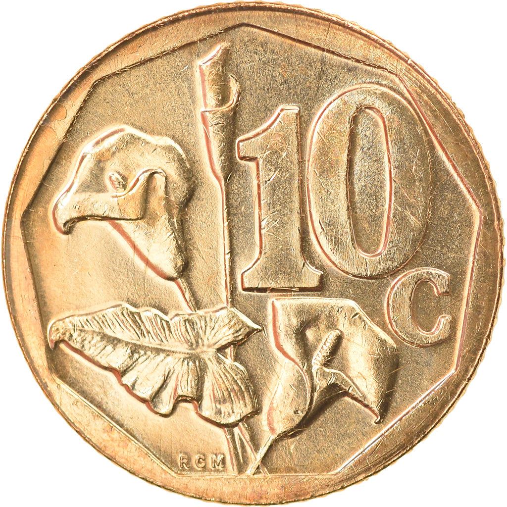South Africa 10 Cents English Legend - South Africa Coin KM347 2003