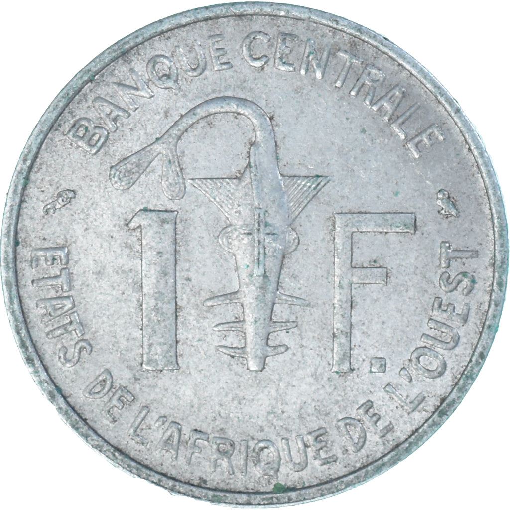 Western African States | 1 Franc Cfa Coin | Emblem of Central Bank | Gazelle | Km:3.2 | 1962 - 1963