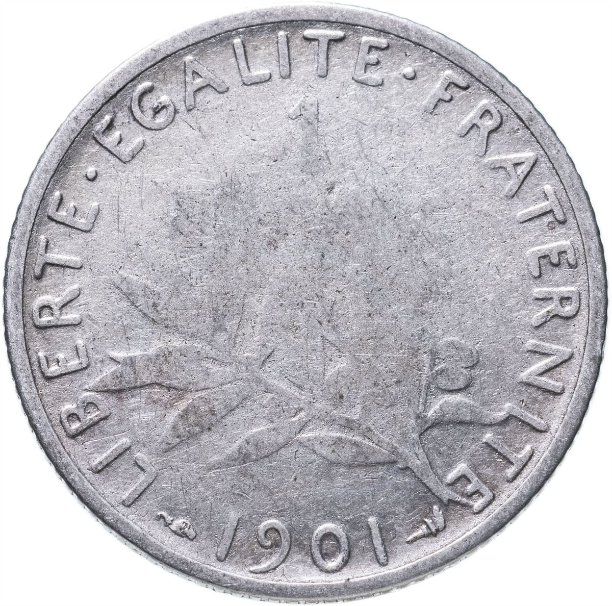 French Coin 1 Franc | KM844 | France | 1898 - 1920