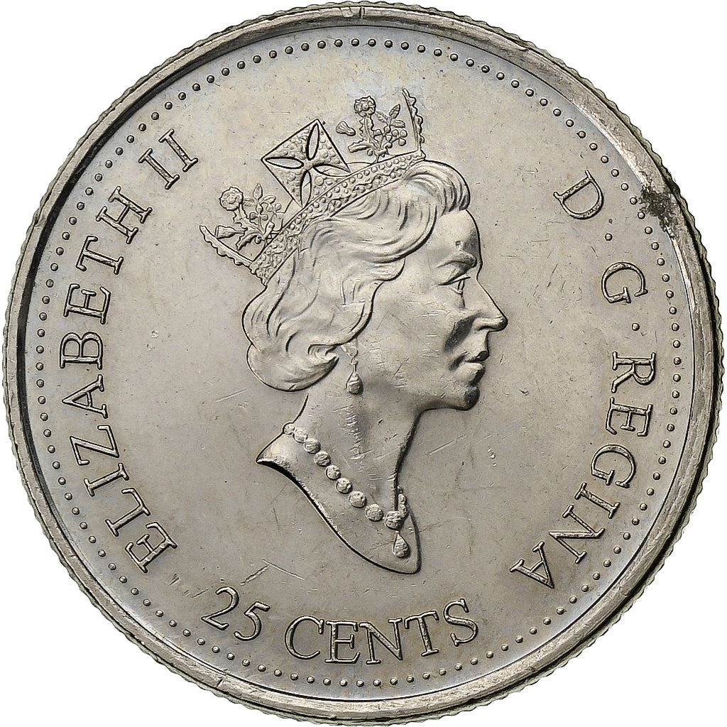 Canada | 25 Cents Coin | Celebration | Nickel | KM:383 | 2000