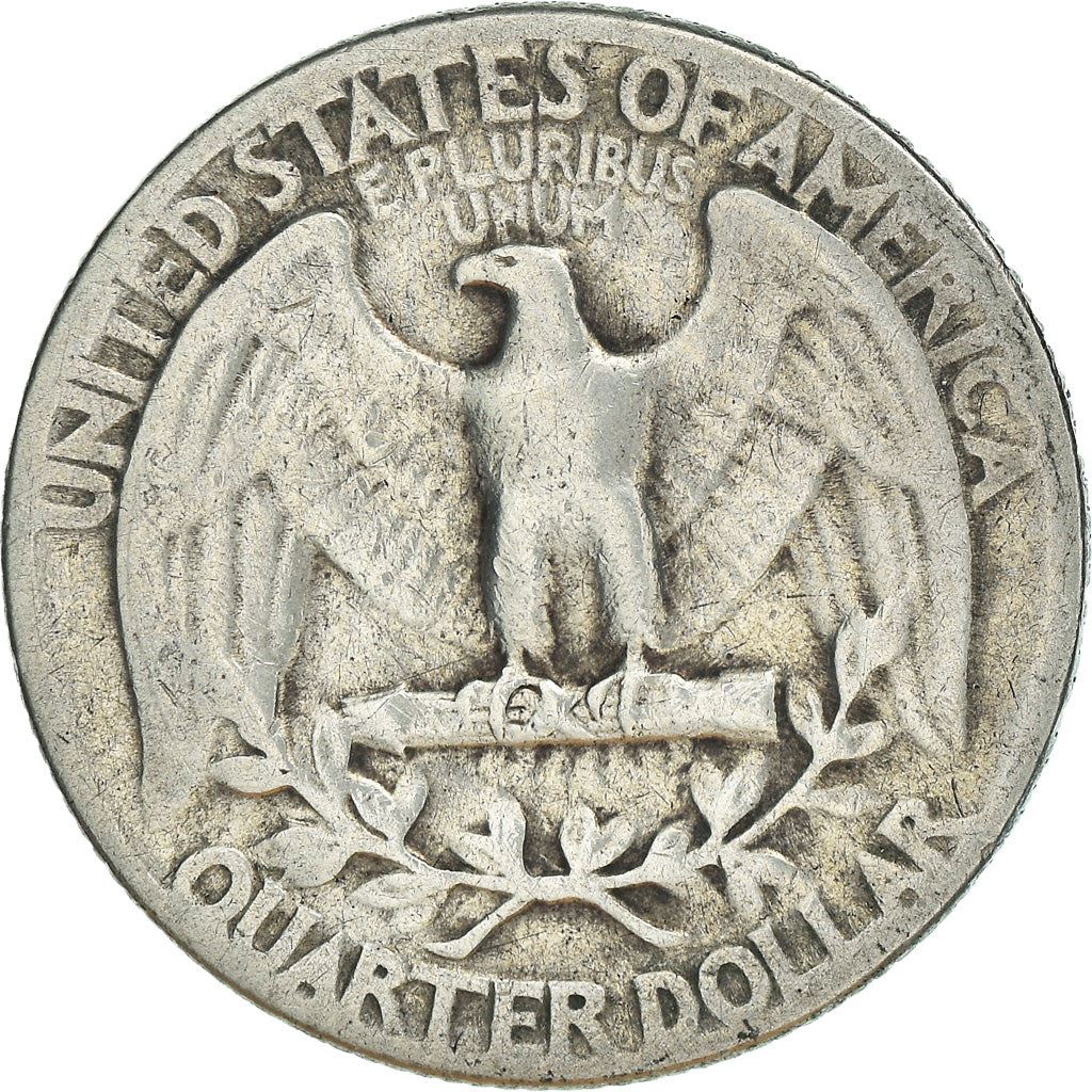 アメリカ合衆国 | 1/4ドル硬貨 | ジョージ・ワシントン | KM:164 | 1932年 - 1964年