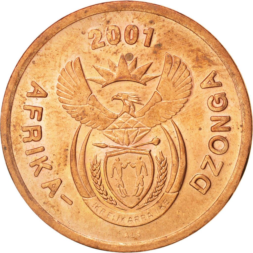 South Africa 5 Cents Coin | Tsonga Legend - AFRIKA-DZONGA | KM223 | 2000 - 2001