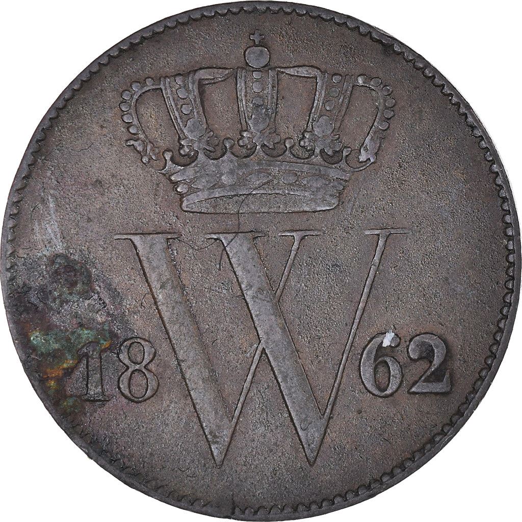 Netherlands Coin 1 Cent Coin | King Willem III | KM100 | 1860 - 1877