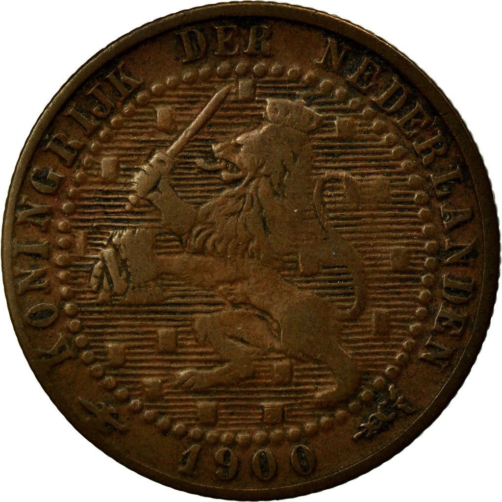 Pays-Bas | Pièce de 1 Cent | Lion | Km : 107 | 1877 - 1900