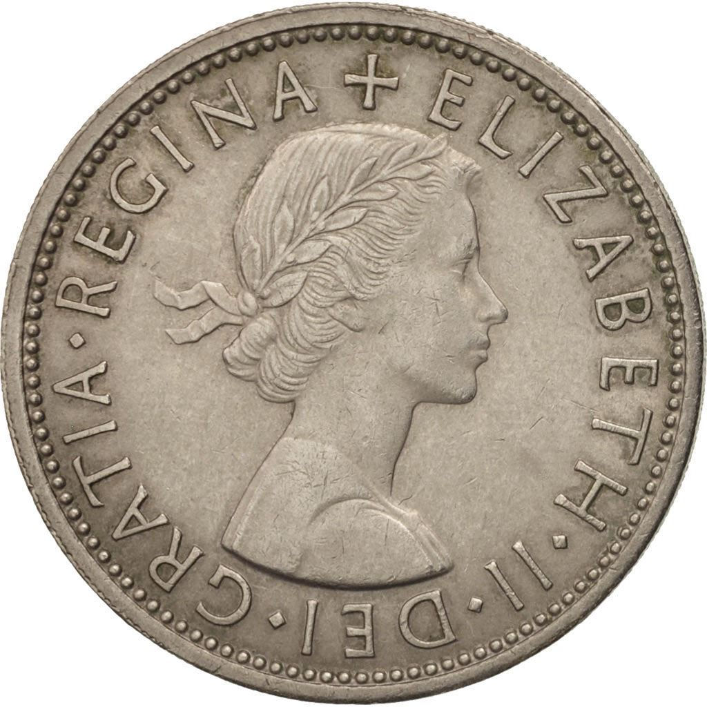 United Kingdom | 2 Shillings Coin | Elizabeth II | Km:906 | 1954 - 1970