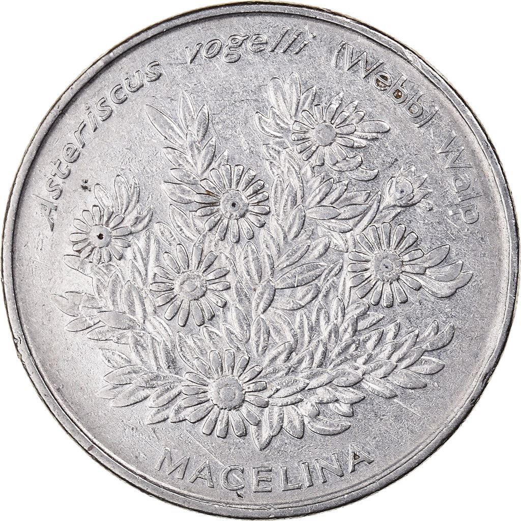 Cape Verde 50 Escudos Coin | Macelina Flowers | KM44 | 1994