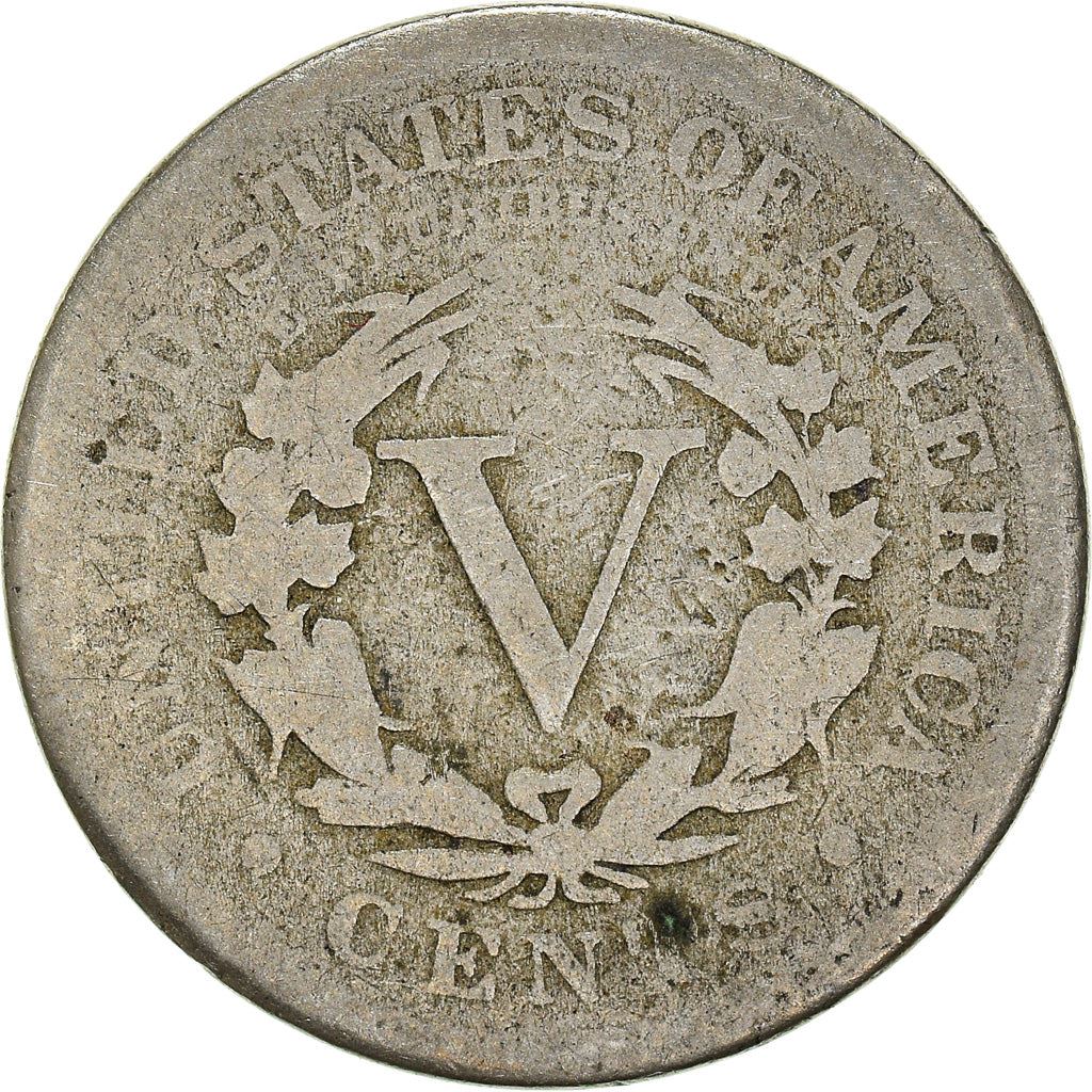 United States | 5 Cents Coin | Liberty | Roman Numeral | KM112 | 1883 - 1913