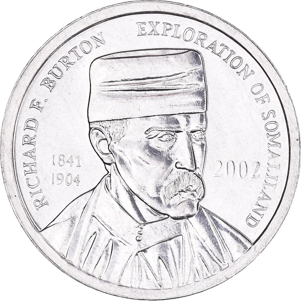 Somaliland | 5 Shilling Münze | Richard F. Burton | Km:4 | 2002