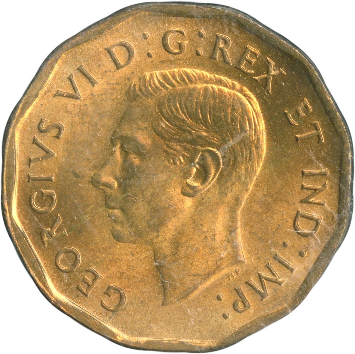 Canada | 5 Cents Coin | Tombac | KM:39 | 1942