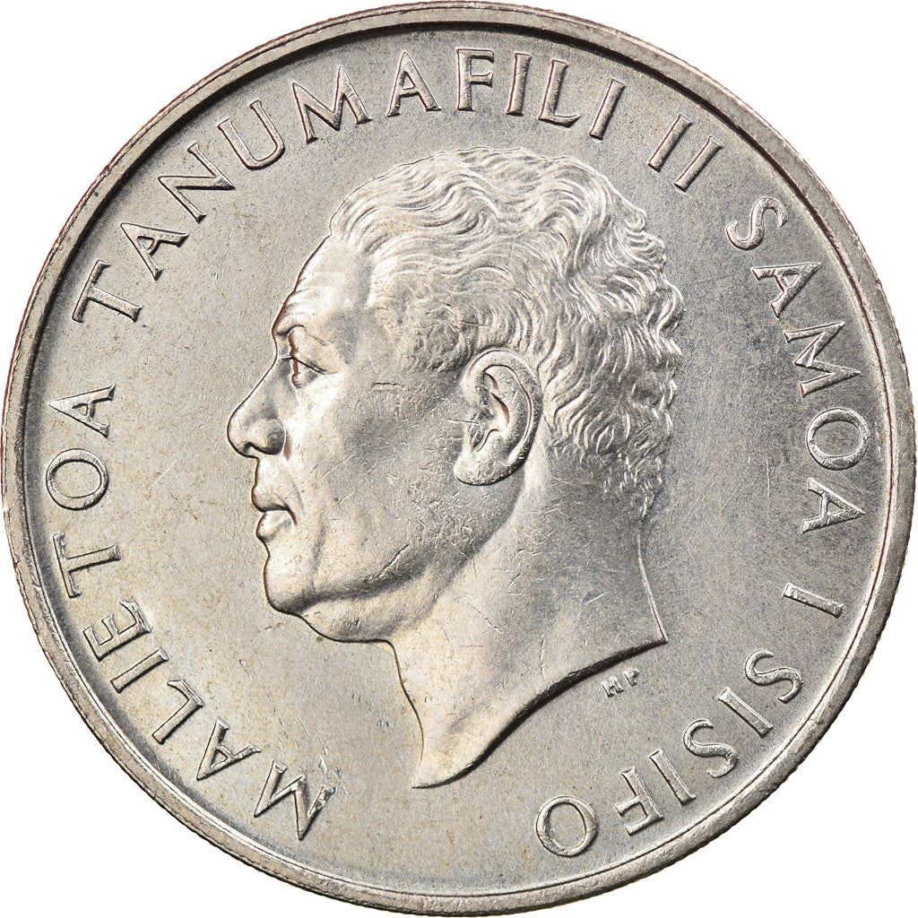 Samoa | 20 Sene Mynt | Malietoa Tanumafili II | Sköld | Kors Stjärnbild | Km:5 | 1967