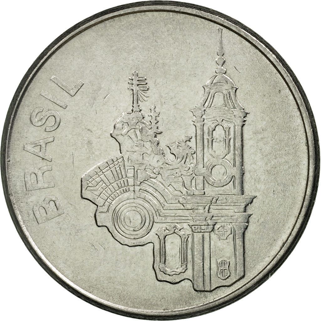 Brazil | 20 Cruzeiros Coin | Saint Francis Church | Km:593 | 1981 - 1984