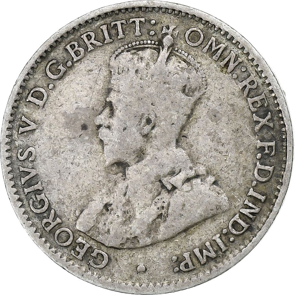 Australia | 3 Pence Coin | George V | Km:24 | 1911 - 1936