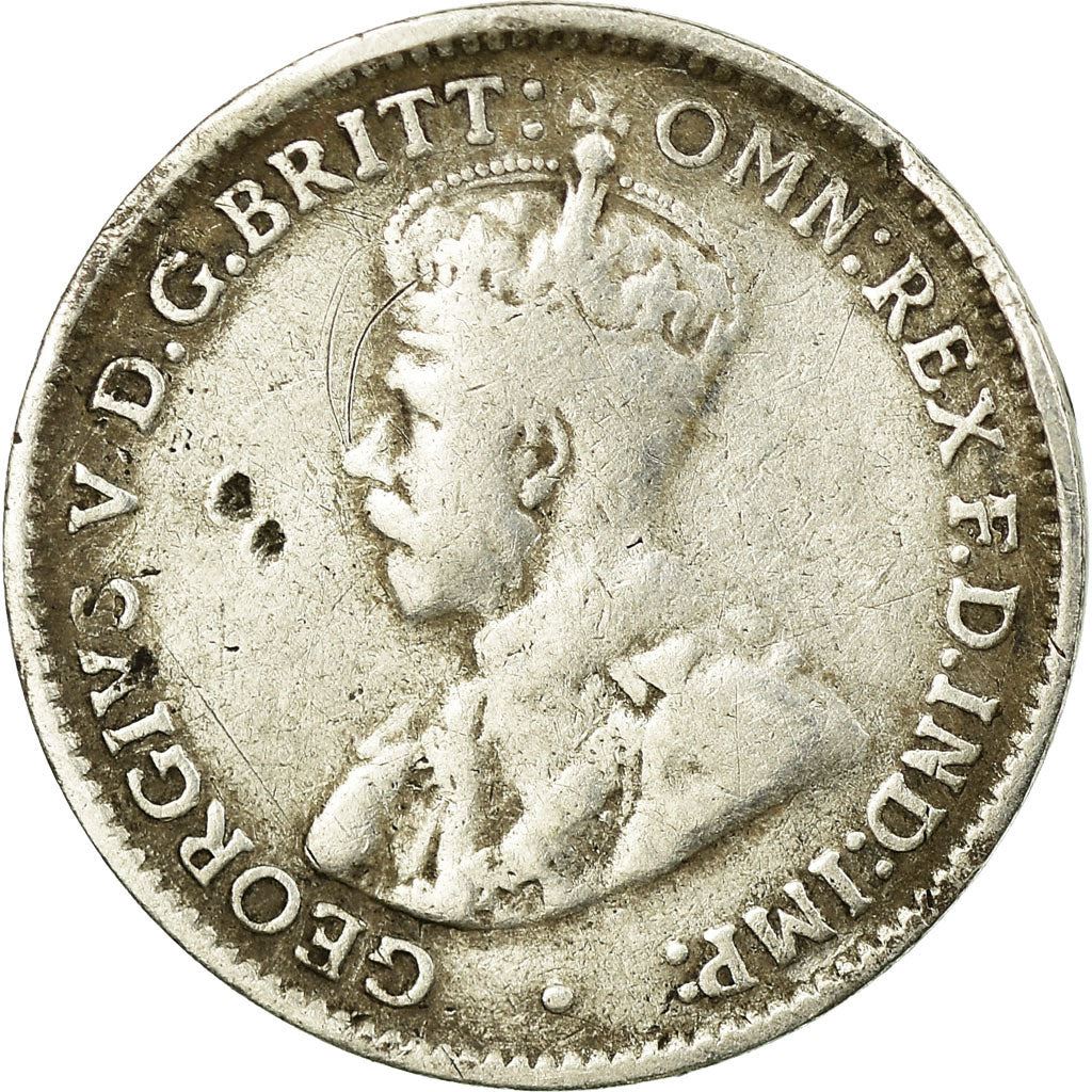 Australia | 3 Pence Coin | George V | Km:24 | 1911 - 1936