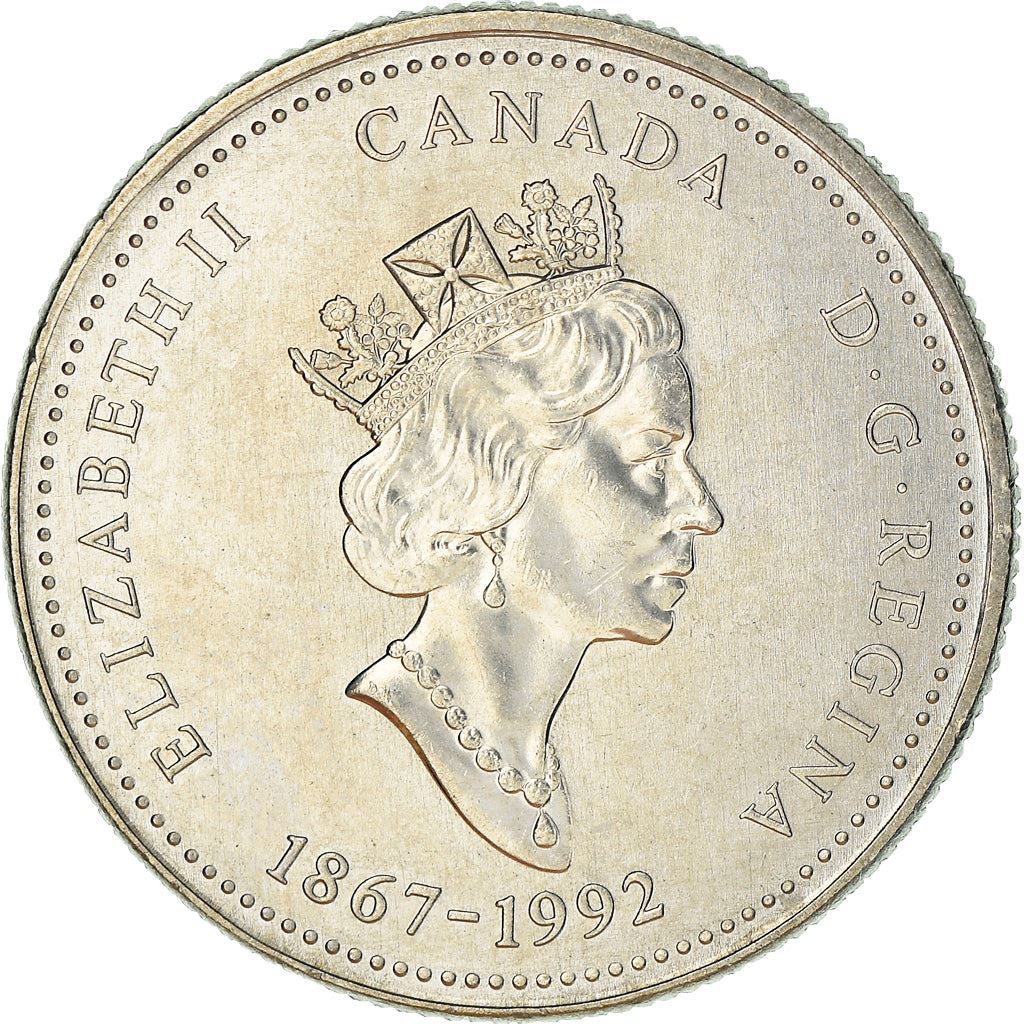 Canada | 25 Cents Coin | Ontario | Nickel | KM:223 | 1992