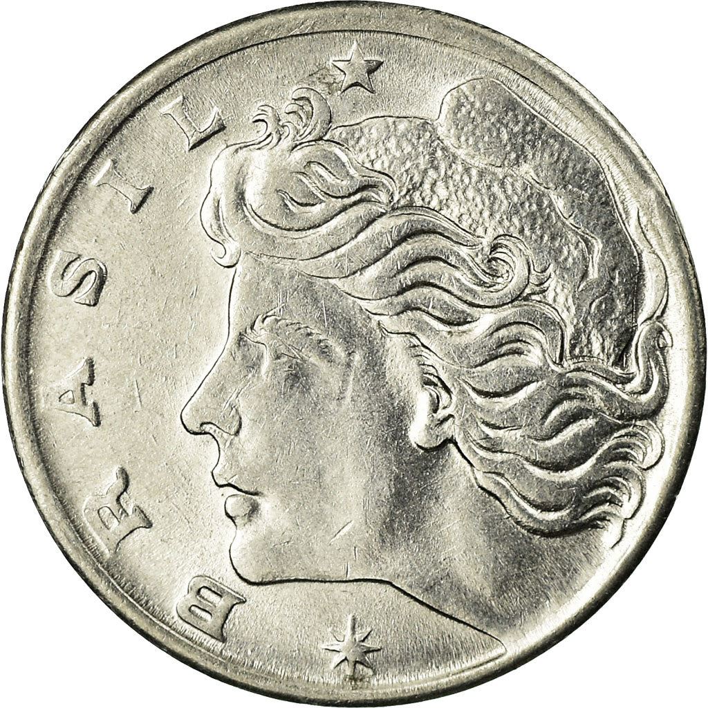Brazil | 1 Centavo Coin | Effigy | Km:575.1 | 1969 - 1975