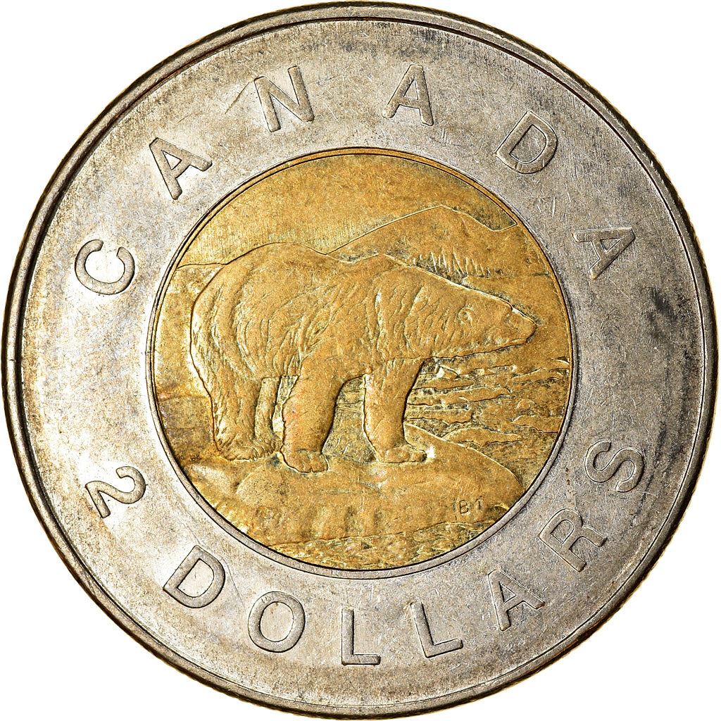 Canada | 2 Dollars Coin | Bimetallic | 4th portrait | KM:496 | 2003-2006