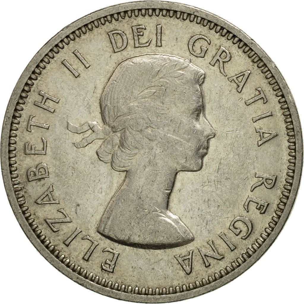 Canada | 5 Cents Coin | Nickel | 1st portrait; round | KM:57 | 1963-1964