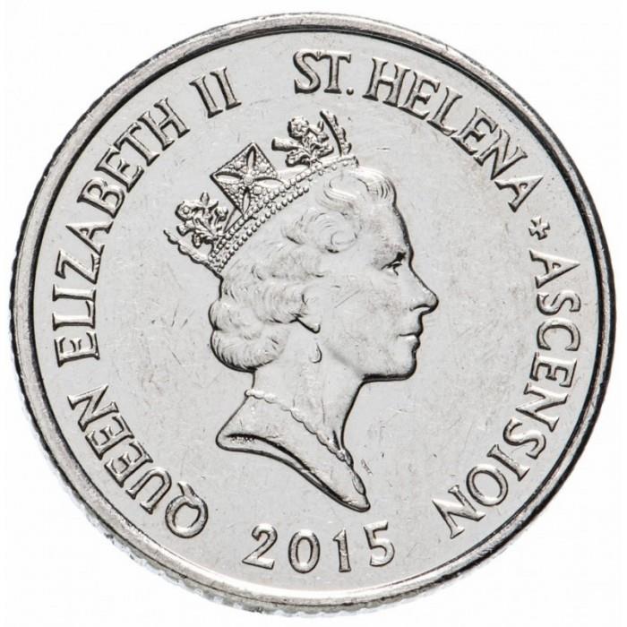 Sant'Elena e Ascensione | Moneta da 10 Pence | Elisabetta II | Delfino | KM:23a | 2015 - 2022