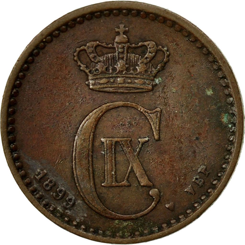 Denmark | 1 Ore Coin | Monogram | Km:792.1 | 1874 - 1904