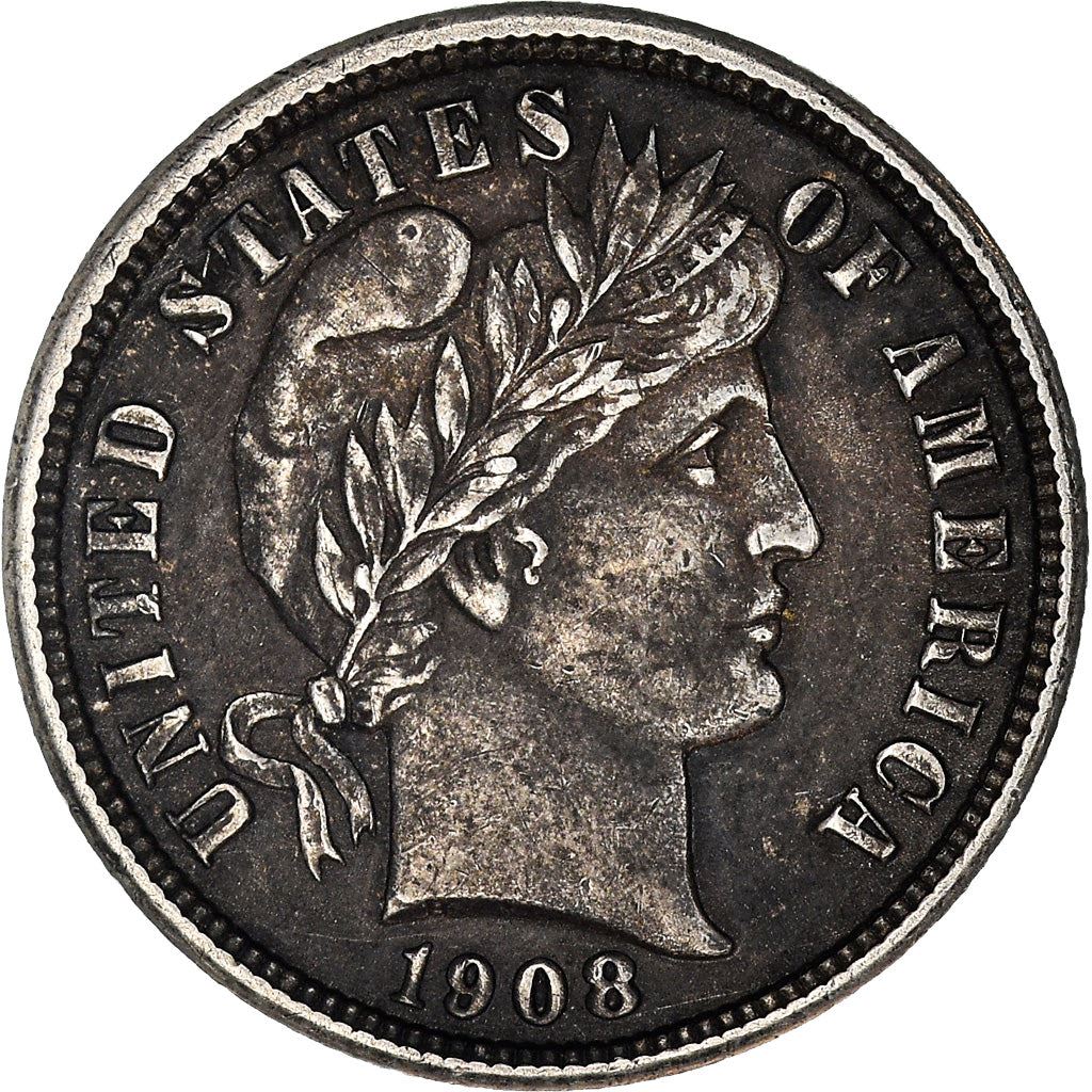 United States | 1 Dime Coin | Barber Dime | KM:113 | 1892 - 1916