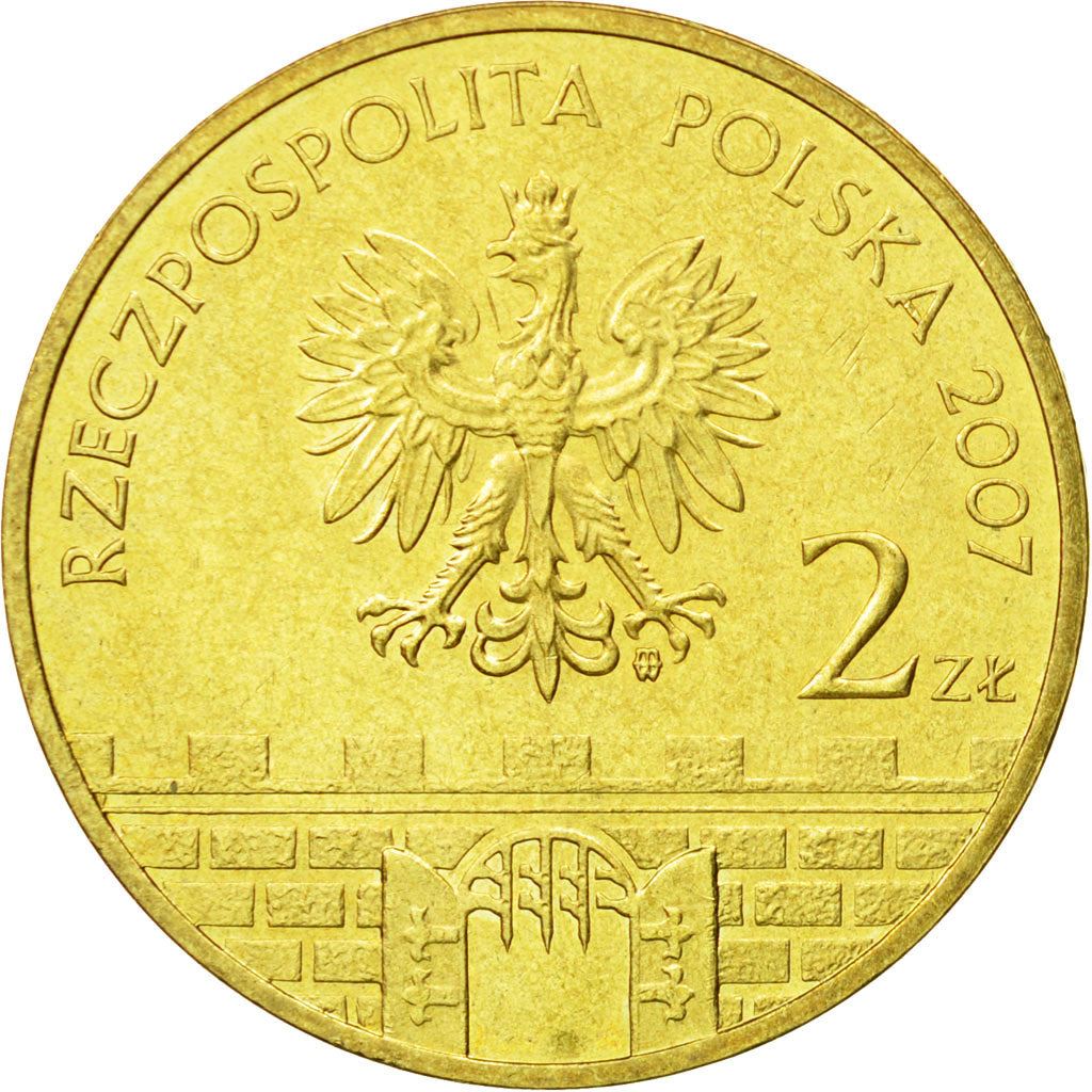Poland | 2 Zlotys Coin | Kłodzko | Y:624 | 2007