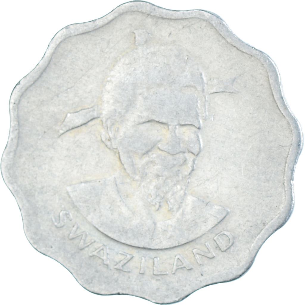 Eswatini 5 Cents Mynt | Kung Sobhuza II | Arumlilja | KM9 | 1974 - 1979