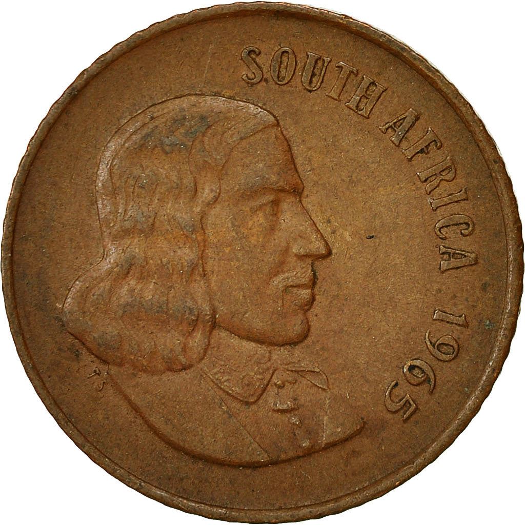 South Africa 2 Cents Coin | English Legend - SOUTH AFRICA | KM66.1 | 1965 - 1969