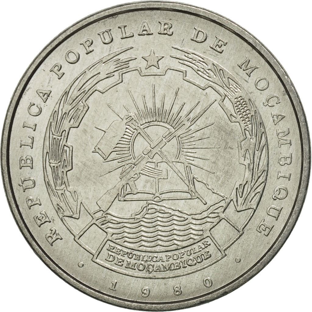 Mozambique 50 Centavos Coin | Dibinda | KM98 | 1980 - 1982