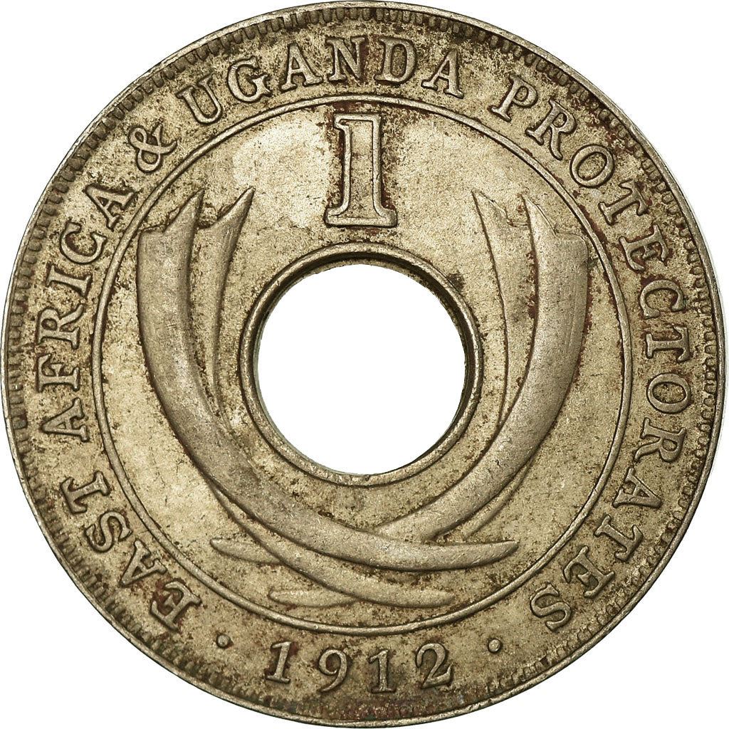 Ostafrika | 1-Cent-Münze | Georg V. | Kupfernickel | KM:7 | 1911–1918