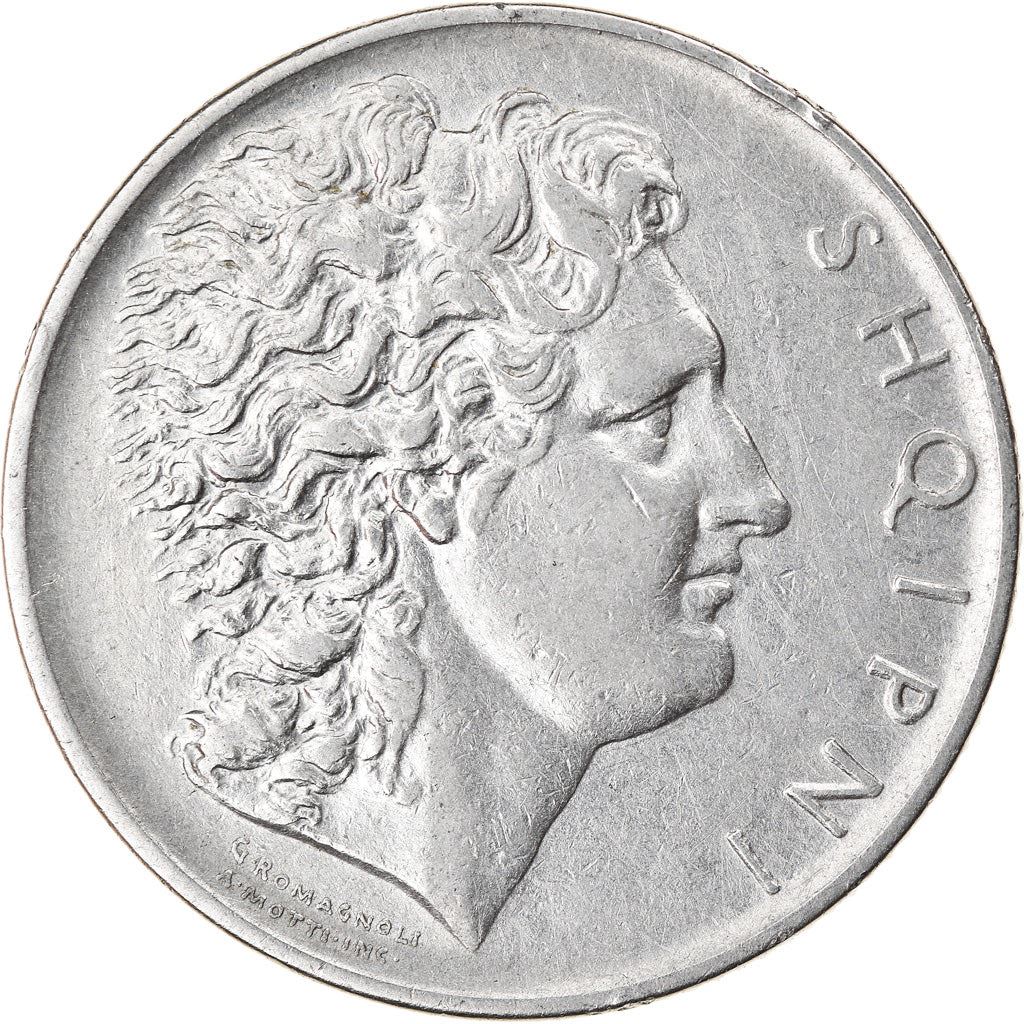 Albanien | 1 Lek Mønt | Alexander den Store | KM:5 | 1926 - 1931