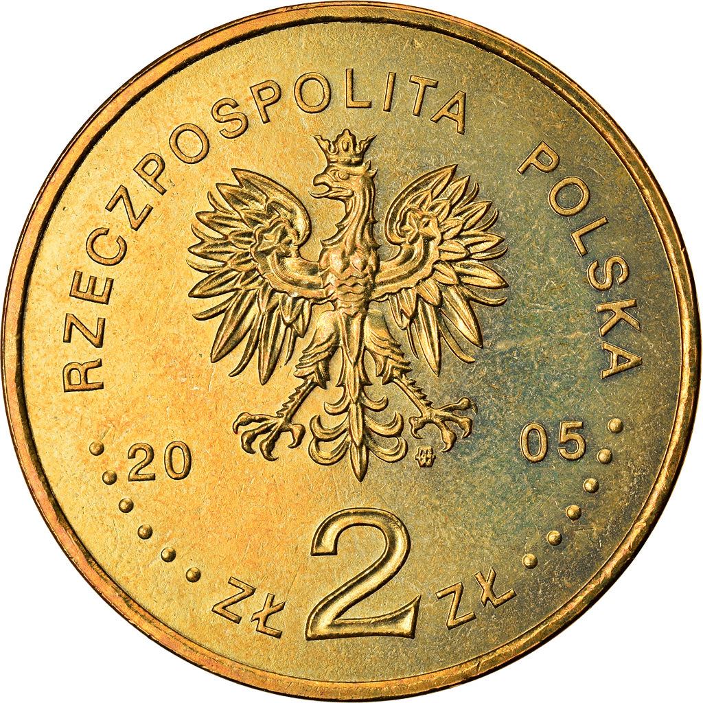 Poland | 2 Zlotys Coin | Solidarność | Y:565 | 2005