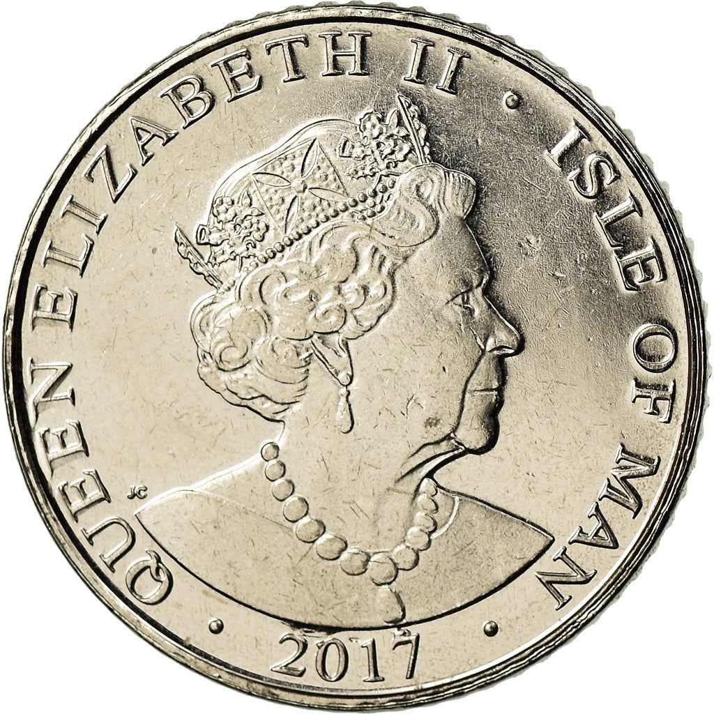 Isle of Man | 5 Pence Coin | Manx Shearwater | Queen Elizabeth II | Km:1580 | 2017 - 2021