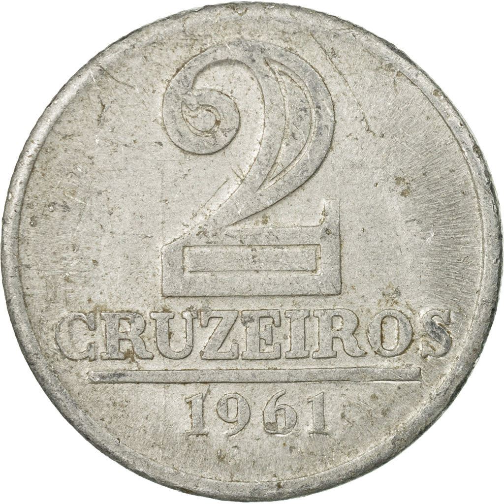 Brazil | 2 Cruzeiros Coin | Star | Km:571 | 1957 - 1961