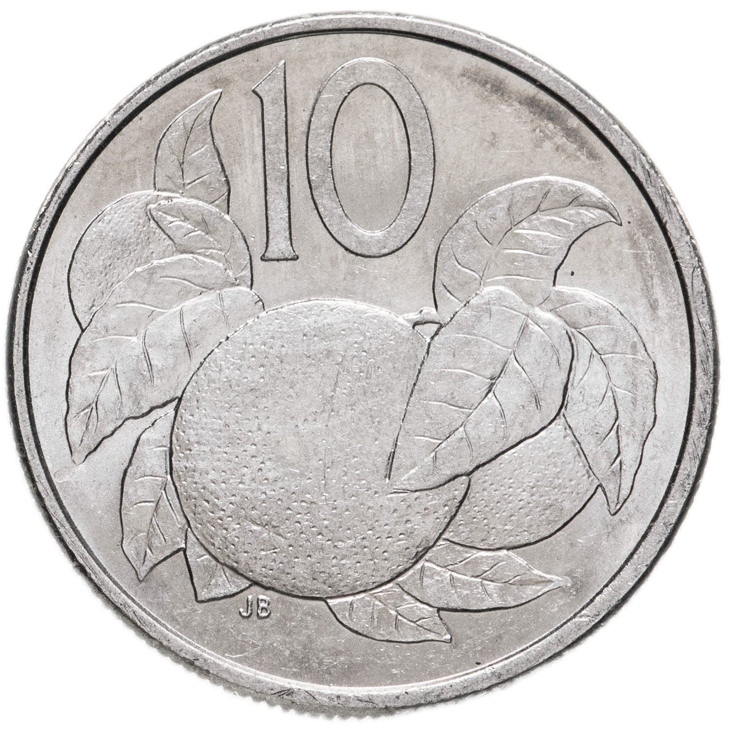 Cook Islands | 10 Cents Coin | Elizabeth II | Orange Fruit | KM:2233 | 2015