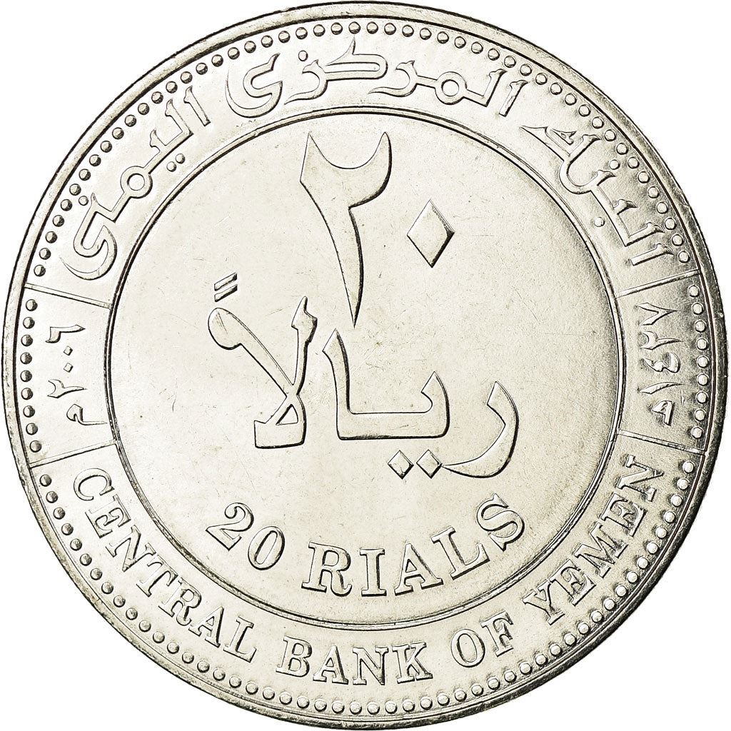 Jemen | Moneta 20 Riali | Smocze Drzewo Socotra | Km:29A | 2006