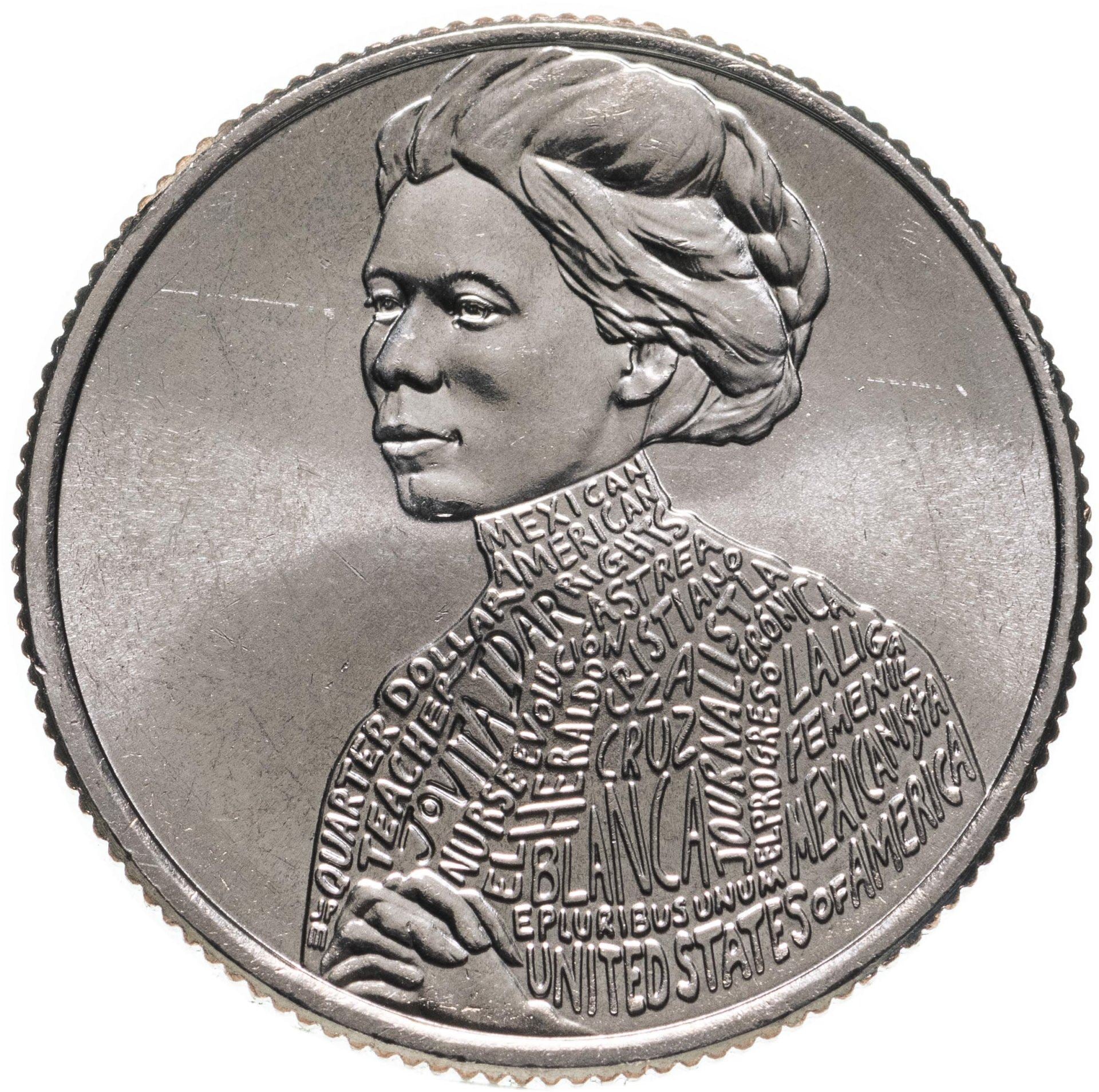 United States | 1/4 Dollar Coin | Jovita Idar | Km:784 | 2023